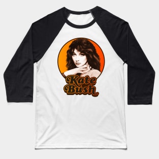 Retro Kate Bush Tribute Baseball T-Shirt